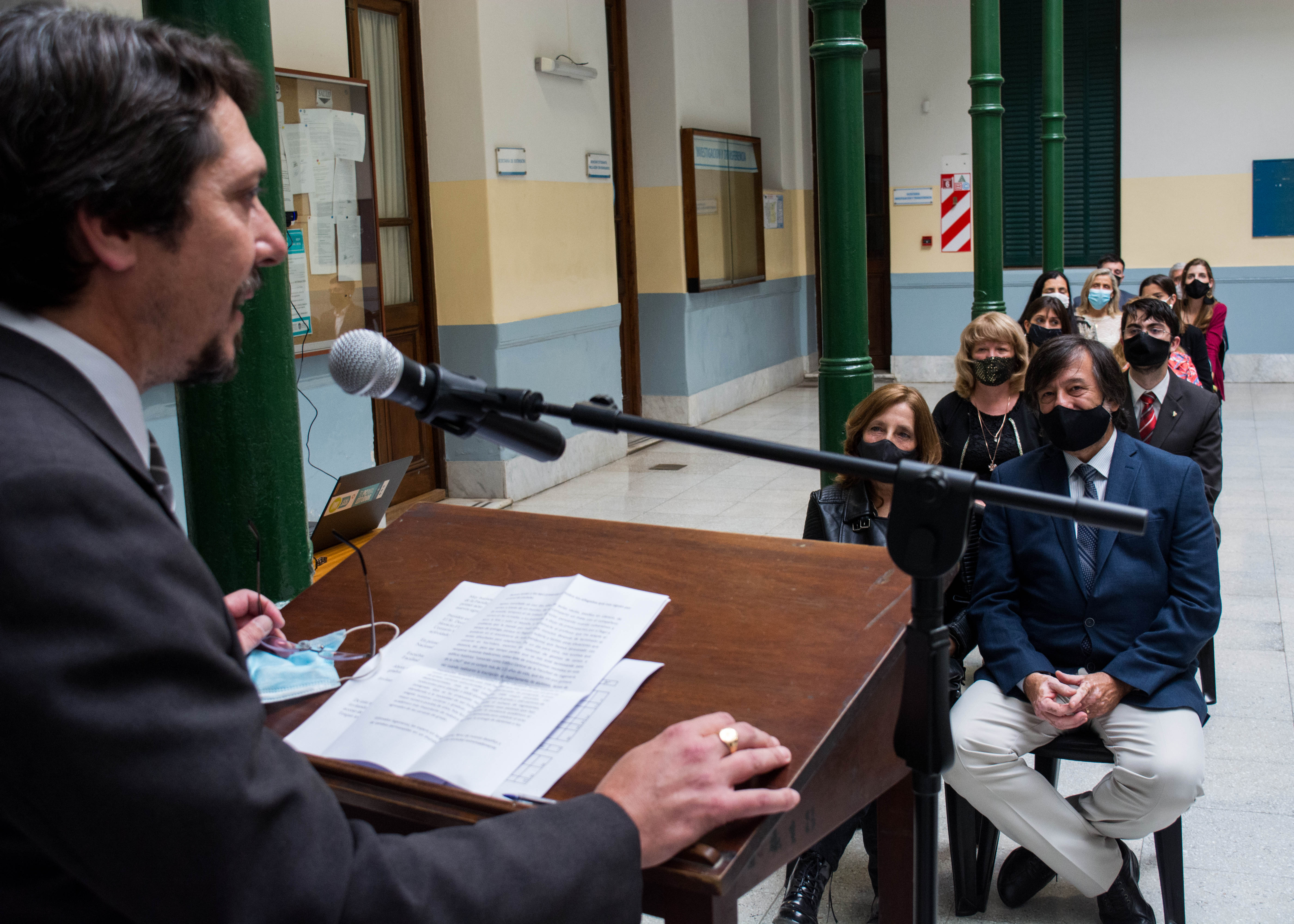 Ing. Horacio Frene, decano de la Facultad de Ingeniería.